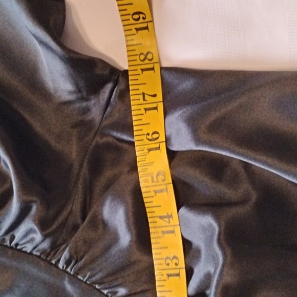 INC International Concepts Woman's Black 100% Silk Blouse, Size: 6P - Picture 9 of 11